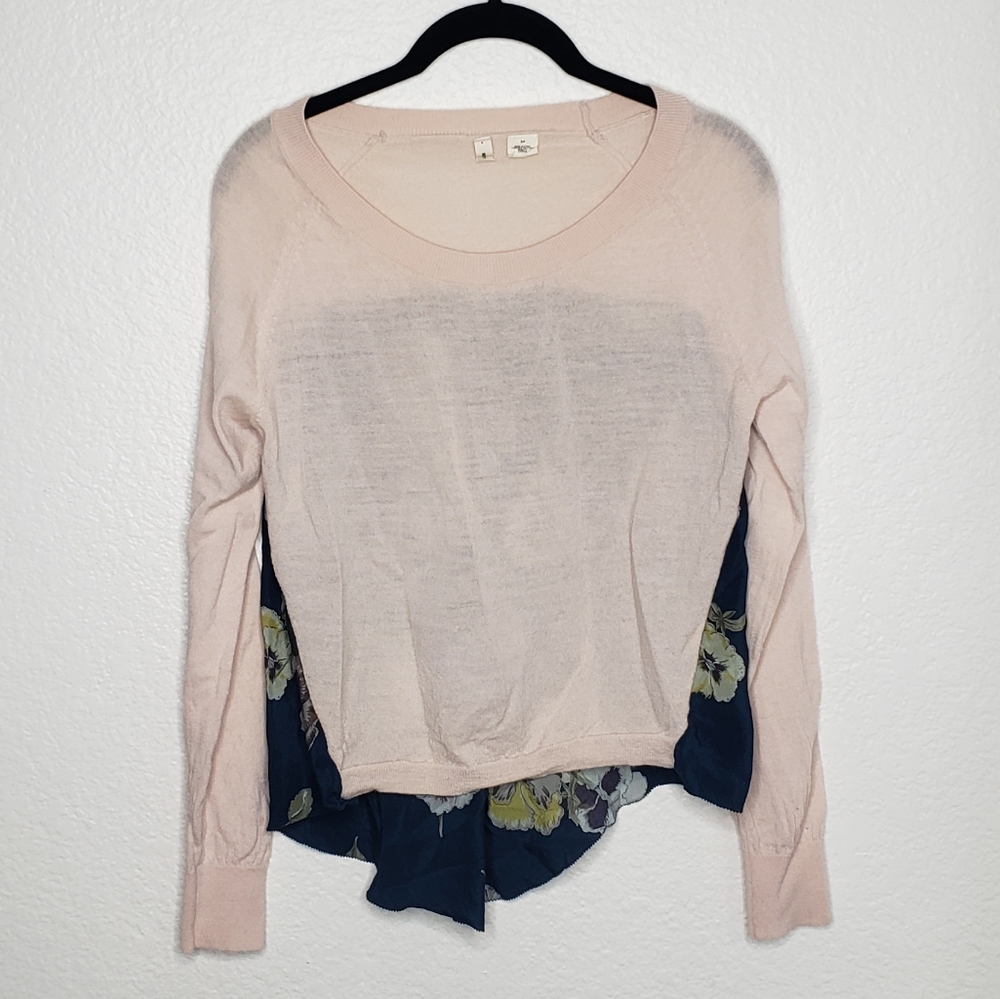 Moth Wool Blend Long Sleeve Blouse Size Small